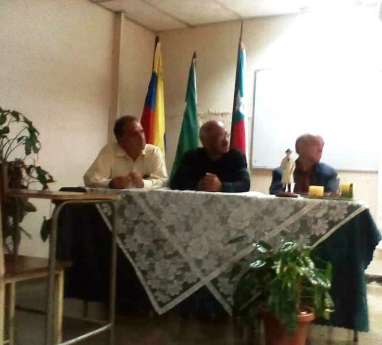 Ponentes del evento: Pedro Frailán, Antonio Perdomo y Francisco González