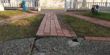En total deterioro plaza Bolívar de Isnotú