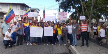 Éxito total la protesta de los educadores en Betijoque