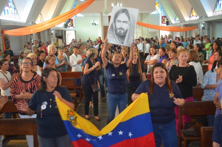 Rogativa en Boconó a San Miguel Arcángel por la Liberación de Venezuela