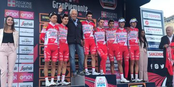 Androni Giocattoli-Sidermec alcanzó tercer título consecutivo de Italia