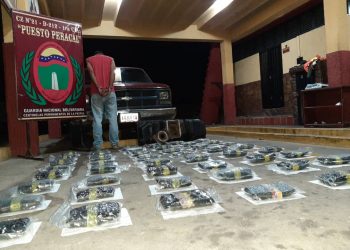 GNB lo captura con 48 panelas de droga en Peracal