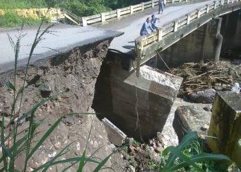 Hace un año se desplomó el puente de San Pedro del Río