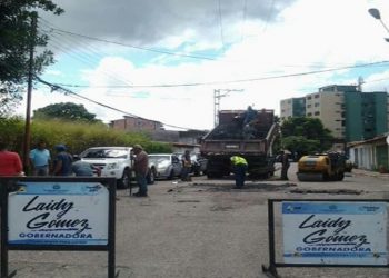 Gobernación prosigue Bacheo en la ciudad de San Cristóbal