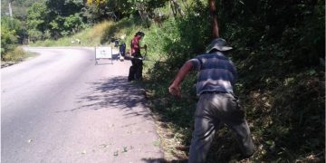Restringen paso en el tramo Tononó vía El Mirador Rubio este viernes
