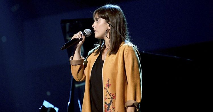 La cantautora colombiana Paula Arenas vive "la semana más especial"