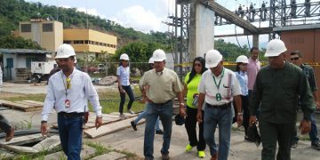 Miembros del Estado Mayor Eléctrico inspeccionan avance de obras civiles en Valera II