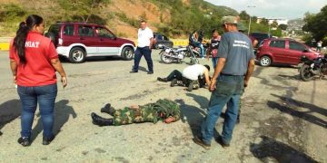 Un militar fallecido y tres heridos en  accidente en San Antonio del Táchira