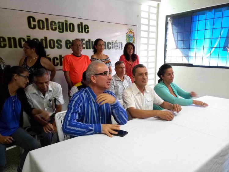 Docentes del Táchira se unirán al paro nacional de 72 horas. Mariana Duque.