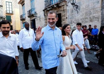 Reyes de España, de escapada por la Habana Vieja