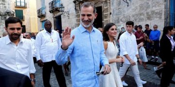 Reyes de España, de escapada por la Habana Vieja