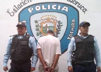 Politáchira detiene a dos hombres por violencia de género en la zona norte del Táchira