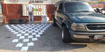 GNB incauta 30 kilos de droga en la zona norte del Táchira