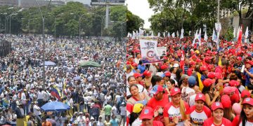Oposición y chavismo alistan marchas del 16N