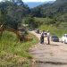 Paso restringido en la vía Rubio sector Puente de Oro
