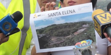 Gobierno regional atenderá falla de borde vial en el sector de Santa Elena