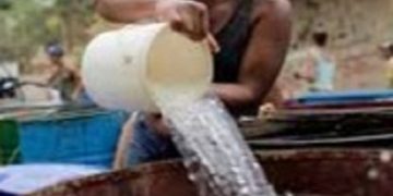 Comida a cambio de agua