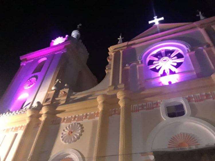 Encendido de luces de navidad en Betijoque