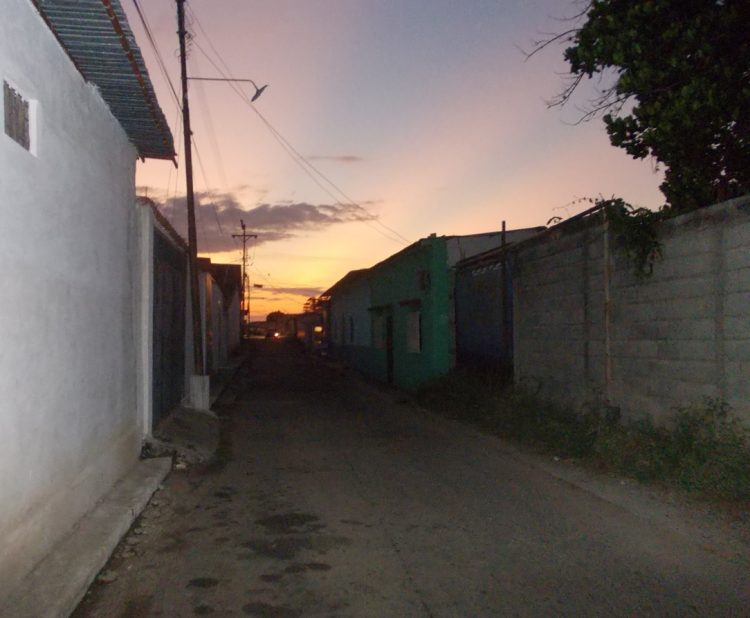 Encendido de luces de navidad en Betijoque