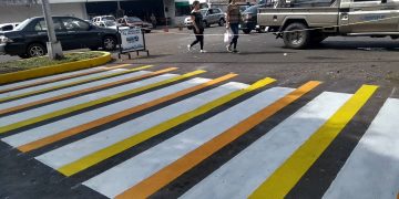 Intavi realizó rayado cinético en inmediaciones  del Hospital Central de San Cristóbal