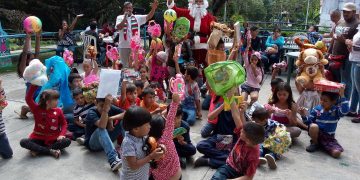 Más de 100 niños celebraron la navidad con la Alcaldía de Mérida