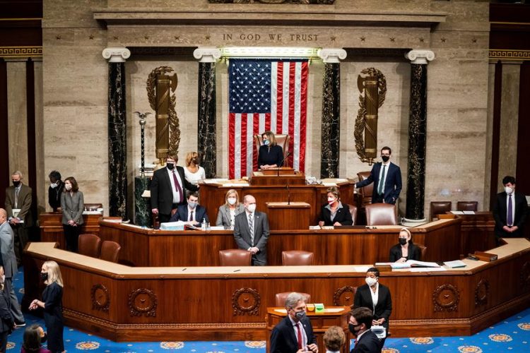 El Congreso abre otro juicio político a Trump por incitar a la "insurrección"