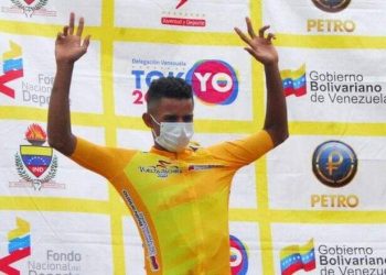 José Alarcón llegó primero a los pies del Cristo Rey