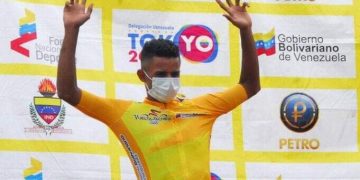 José Alarcón llegó primero a los pies del Cristo Rey