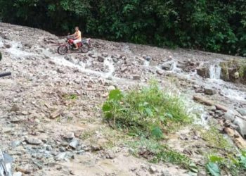 Lluvias incomunican aldeas del municipio Pinto Salinas