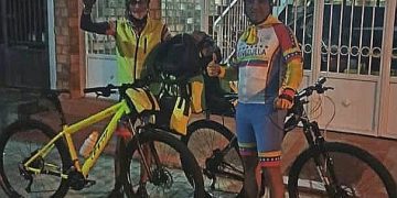 Ciclistas tovareños visitan santuario de José Gregorio Hernández en Isnotú