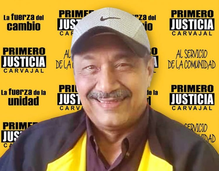 Marcos Montilla, coordinador general de Primero Justicia en San Rafael de Carvajal