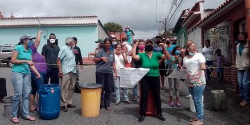Familias de Boconó protestan por falta de agua