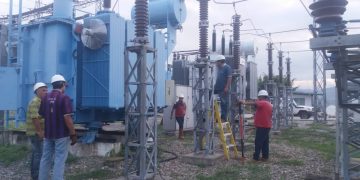 Realizado mantenimiento preventivo en equipos de potencia en la Subestación Valera II 115kV   