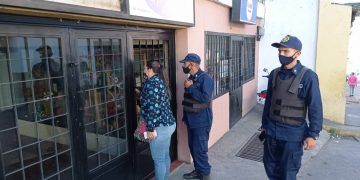 Funcionarios civiles y policiales vigilan cumplimiento de cuarentena en Boconó