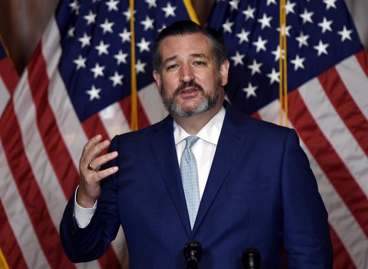 En la imagen, el senador republicano por Texas, Ted Cruz. EFE/Olivier Douliery/Archivo