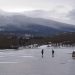Nevadas históricas en el centro de España y vehículos atrapados en Madrid