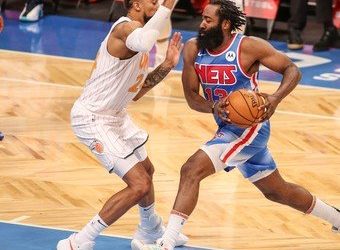 James Harden debutó haciendo historia con Brooklyn Nets anotando triple doble