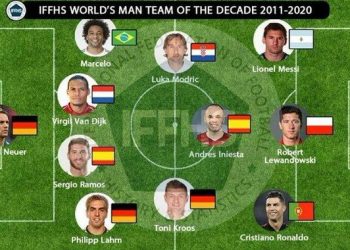 La Iffhs publicó el XI ideal de la década pasada que causó cierta polémica