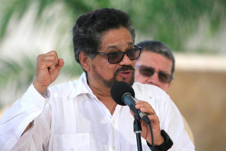 El jefe de las disidencias de las FARC Luciano Marín Arango, alias "Iván Márquez". EFE/