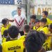 “Momoy” Terán dictó clínica a Escuela de Futsal Atlético Morón