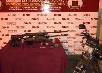 Conas recupera arsenal de «el Cagón» luego de sostener fuerte enfrentamiento