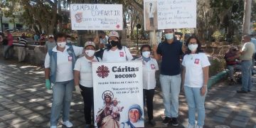 Cáritas Boconó continúa campaña recolectora de alimentos y medicinas