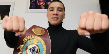 Oscar Valdez, nuevo campeón ligero júnior tras noquear a Miguel Berchelt