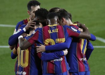5-1. Doblete de Messi, doblete de Trincao, goleada del Barcelona
