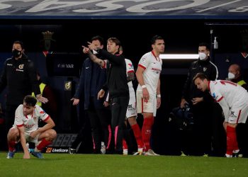 El Sevilla, centrado en la primera de las dos citas ante el Barça en 5 días