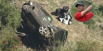Tiger Woods estable tras terrible accidente automovilístico