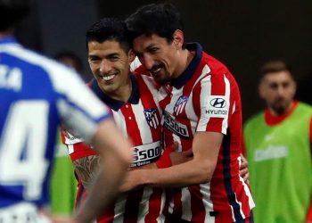 1-0. Oblak y Suárez sostienen al líder