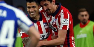 1-0. Oblak y Suárez sostienen al líder