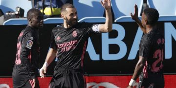 1-3. Benzema alarga la persecución