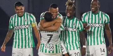0-2. Atlético Nacional, con pie y medio en tercera fase al doblegar a Guaraní